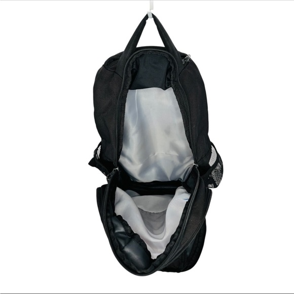 Adidas Classic Black Dillion Unisex Youth Adjustable Strap Backpack - Picture 6 of 9